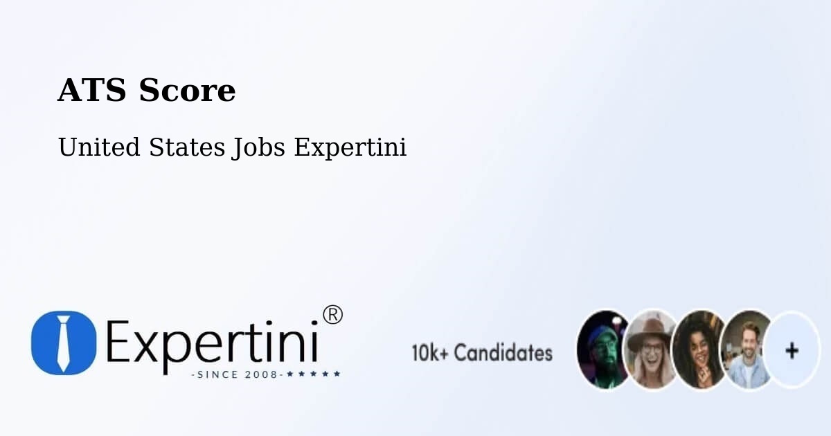 Resume ATS Score & Job Description Match Tool – Pflugerville - United States Jobs Expertini
