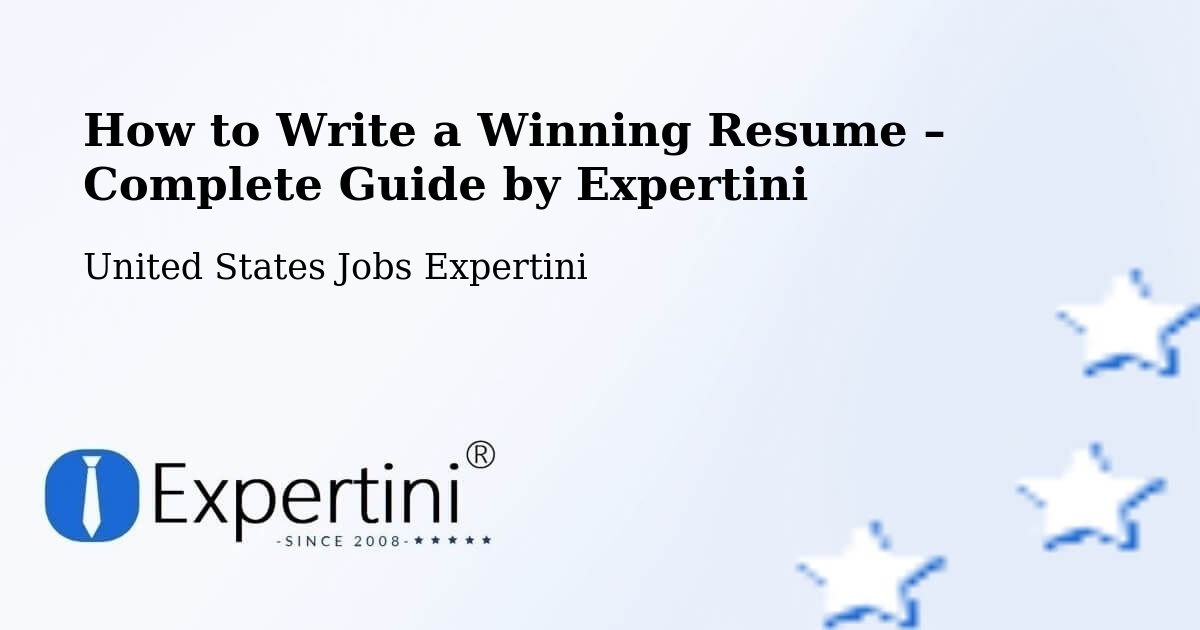 Resume Writing Guide for Job Seekers – Pflugerville - Pflugerville, United States Jobs Expertini